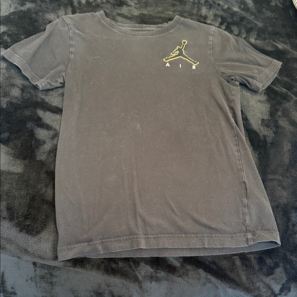 Boys' Black AIR Jumpman Short Sleeve Tee